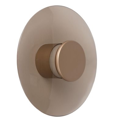 Lucide SANTIAGO - Wall light - Ø 23 cm - LED Dim. - CCT - 1x10W 2700K/4000K - Amber - Premium